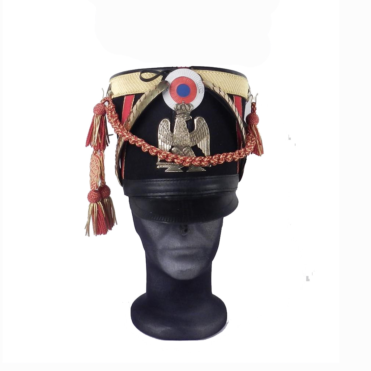 Young Guard cap , gold ,red and black color with tassel best quality Navy Peak Caps